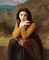 Reflective Beauty. Mignon Pensive Poster Print by William-Adolphe Bouguereau - Item # VARPDX264620